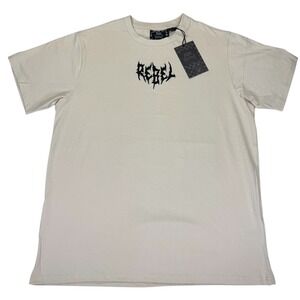 Rebel Vengeance Dragon Tiger Tee Japanese Graphic Shirt Mens XL NWT